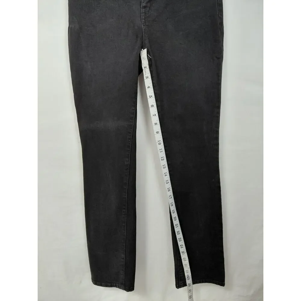 Chaps Black Stretch jJeans Women Size 4
